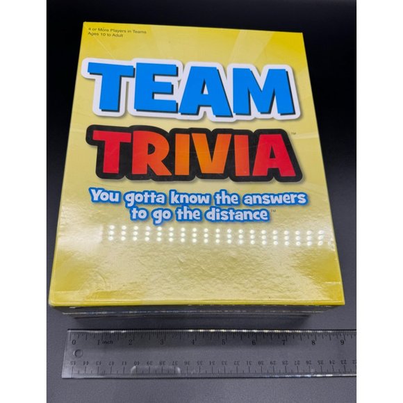 Team Trivia Board Game 4 or More Players 10 & Up 2017 Fun Family Game New - Picture 5 of 5